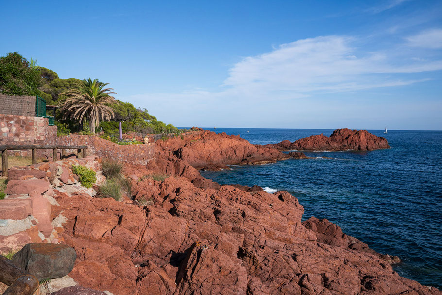 Bild: Am Meer im Massif de l´Estérel