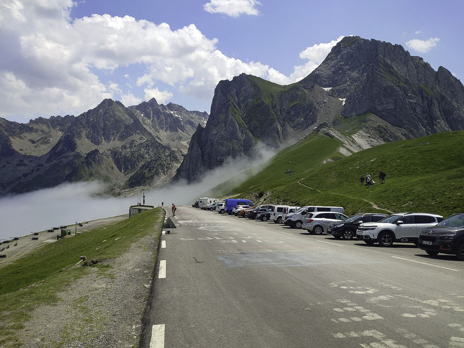 Bild: Fahrt auf den Col du Tourmalet