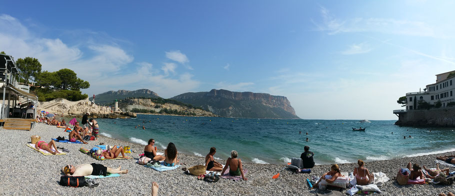 Bild: Plage du Bestouan in Cassis