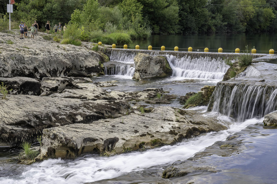 Bild: Cascades de Sautadet bei La Roque-sur-Cèze