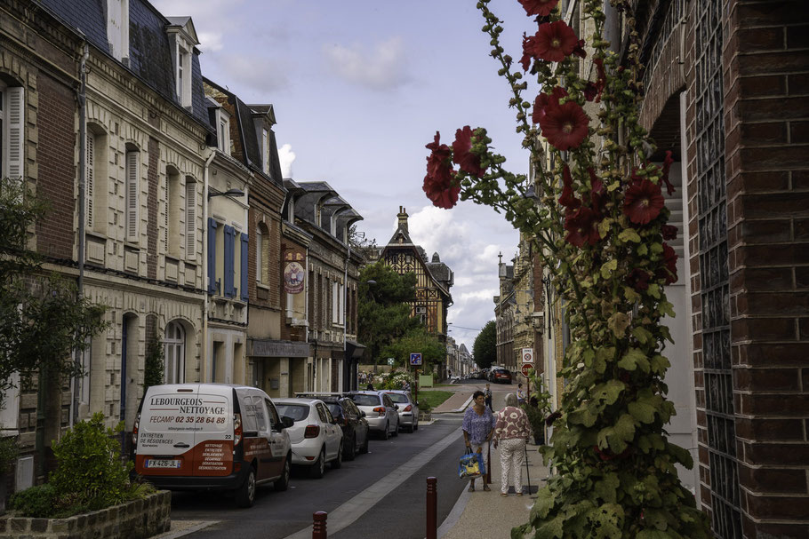 Bild: Häuser in der Rue Theagene Boufart in Fécamp