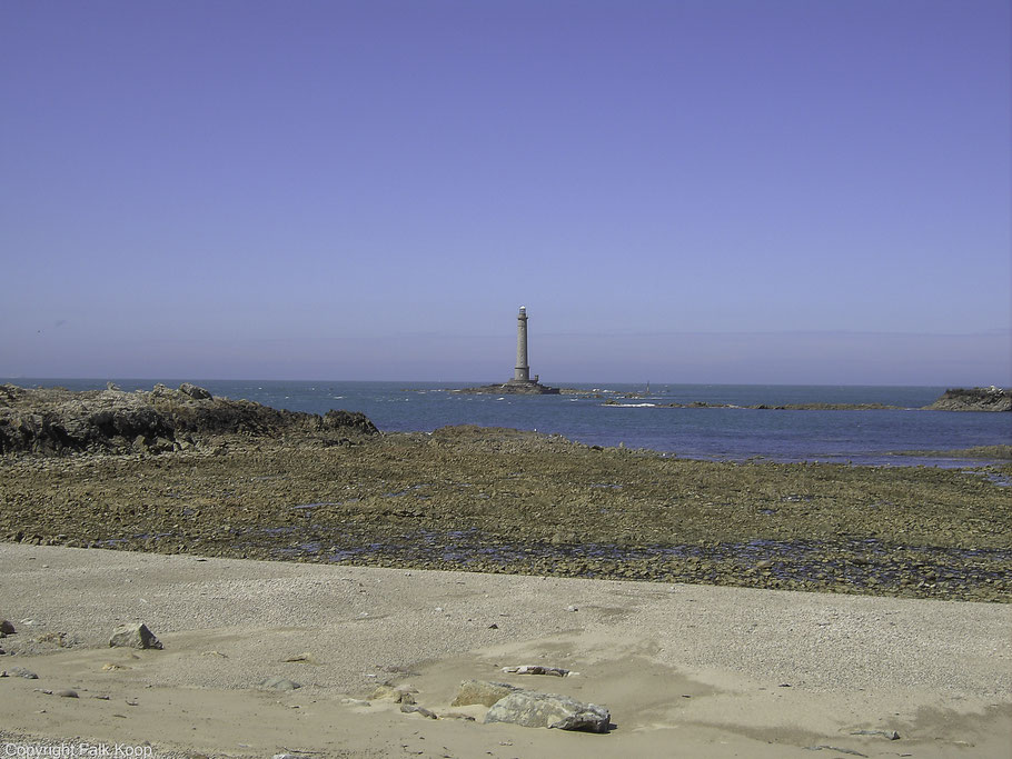 Bild: Der Phare de Goury oder auch Phare de la Hague bezeichnet