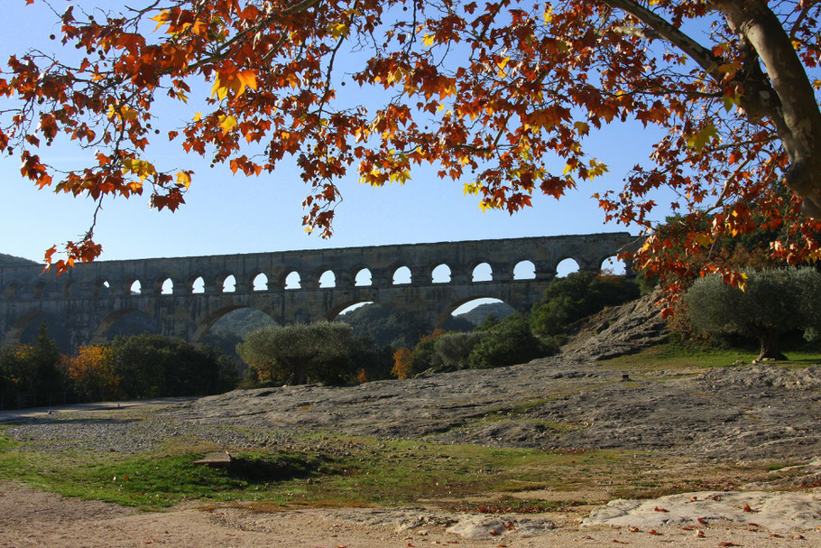 Am Pont du Gard