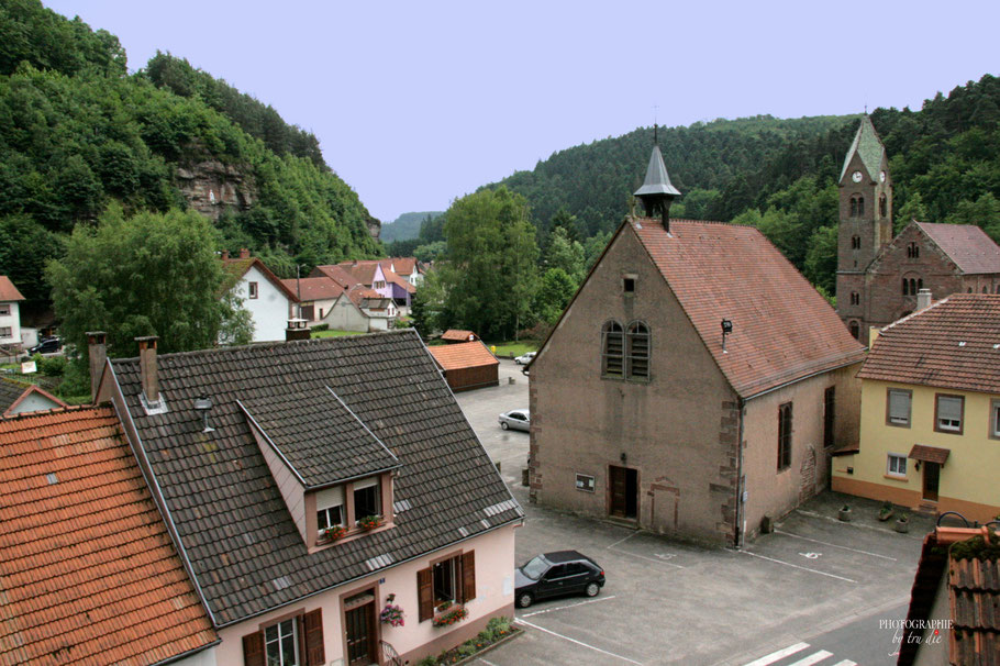 Bild: Felsenhäuser in Graufthal, Maison des rochers 