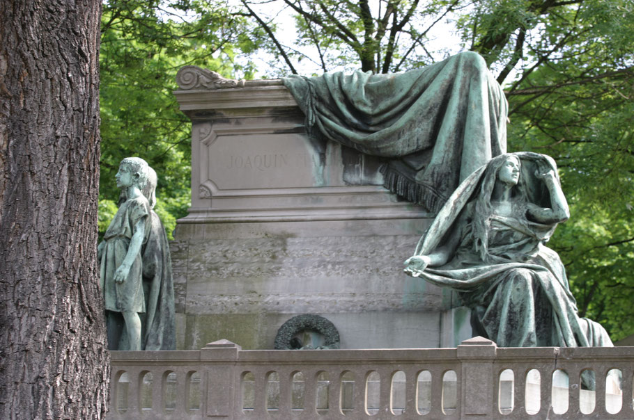 Bild: Cimitiere Père Lachaise in Paris  