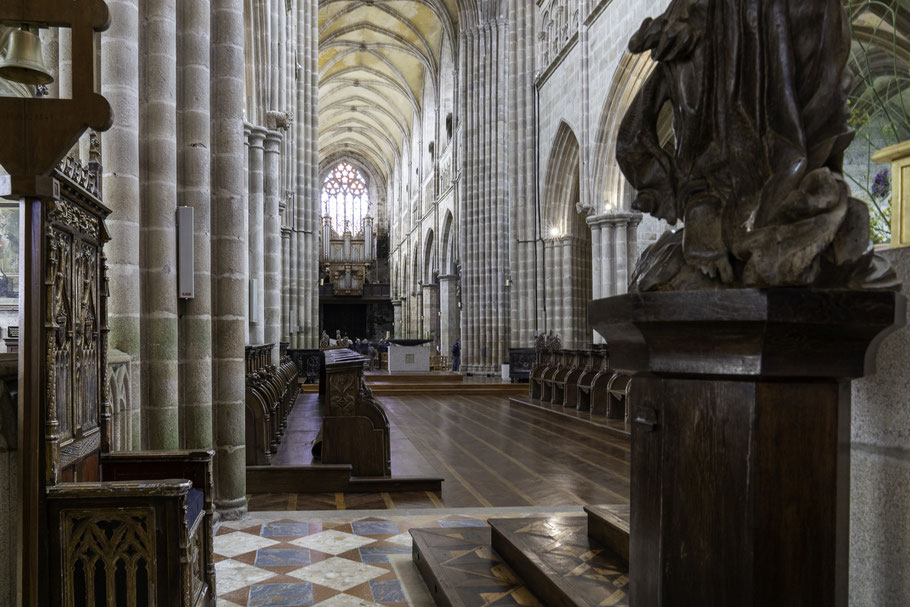 Bild: Kathedrale Saint-Tugdual in Tréguier in der Bretagne