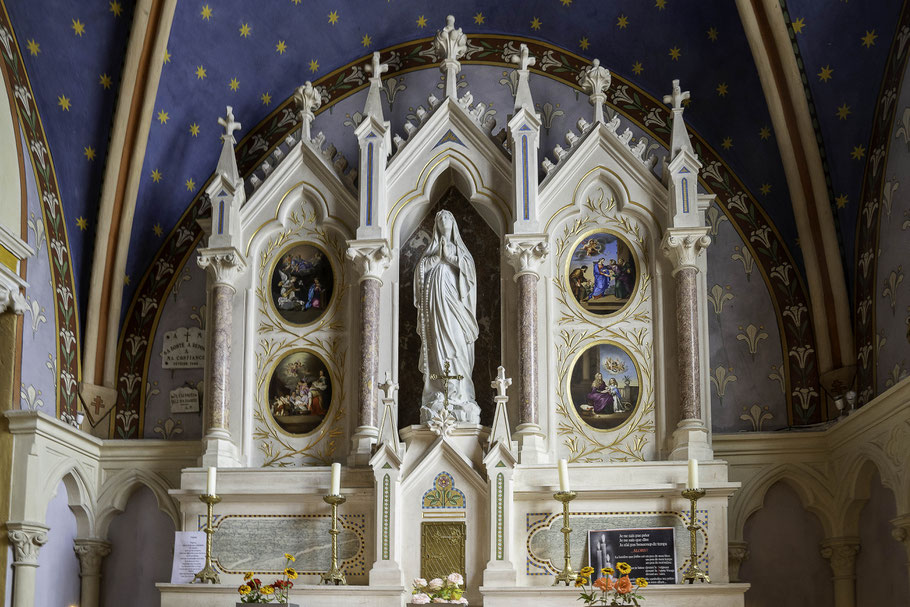 Bild:  Église Saint-Roch in Aiguèze an der Ardèche