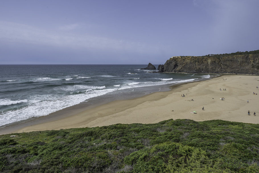 Bild: Praia Odeceixe an der westlichen Algarve