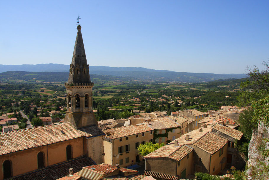 Bild: Blick über Saint-Saturin-lès-Apt