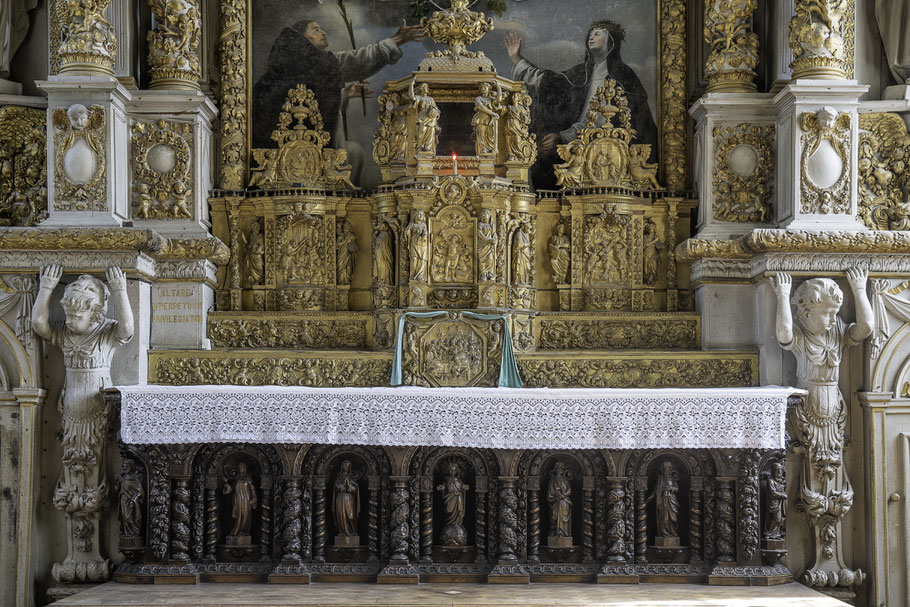 Bild: Hauptaltar der Église Notre-Dame de Croas-Batz in Rosscoff  