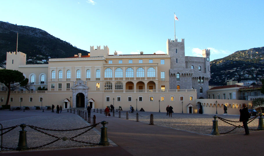 Bild: Der Princenpalast. Palais Princier