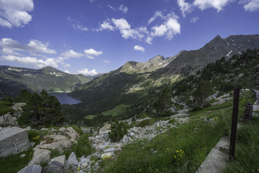 Bild: Cap de Long, hier Blick in Richtung Lac d´Orédon