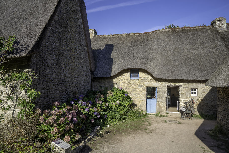 Bild: Village de Kerhinet in der Gemeinde St.-Lyphard im "Parc naturel régional de Brière" 