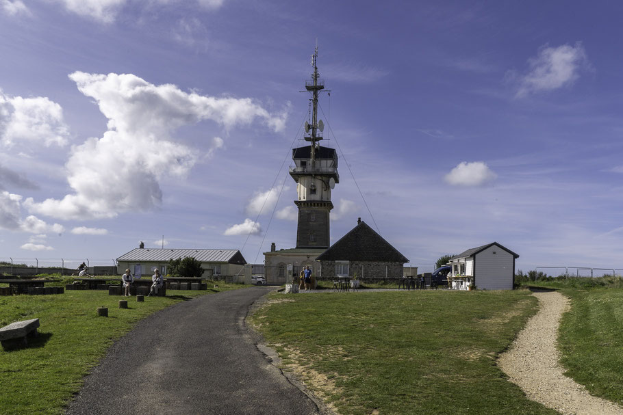 Bild: Radarstation auf Cap Fagnet über Fécamp in der Normandie