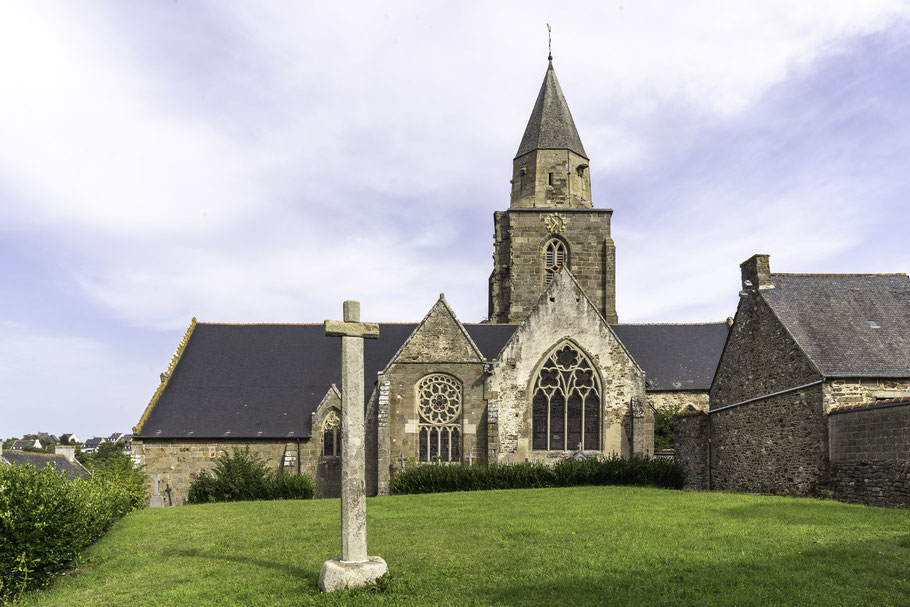 Bild: Die Église Saint-Suliac in Saint-Suliac