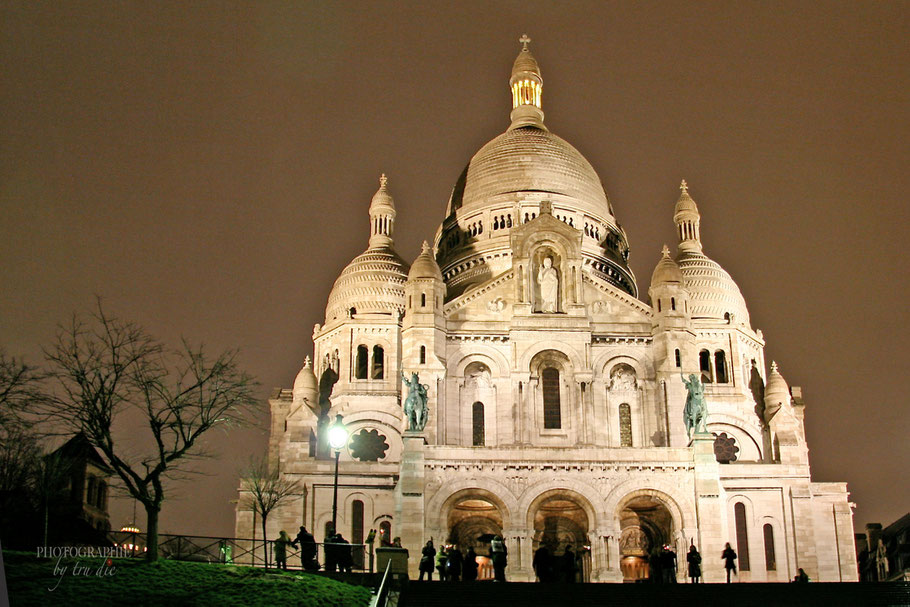 Bild: Basilika Sacré-Coeur de Montmartre in Paris  