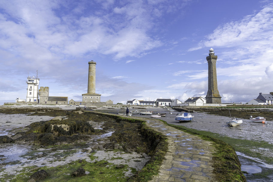 Bild: Pointe de Penmarc´h mit seinen Leuchttürmen 