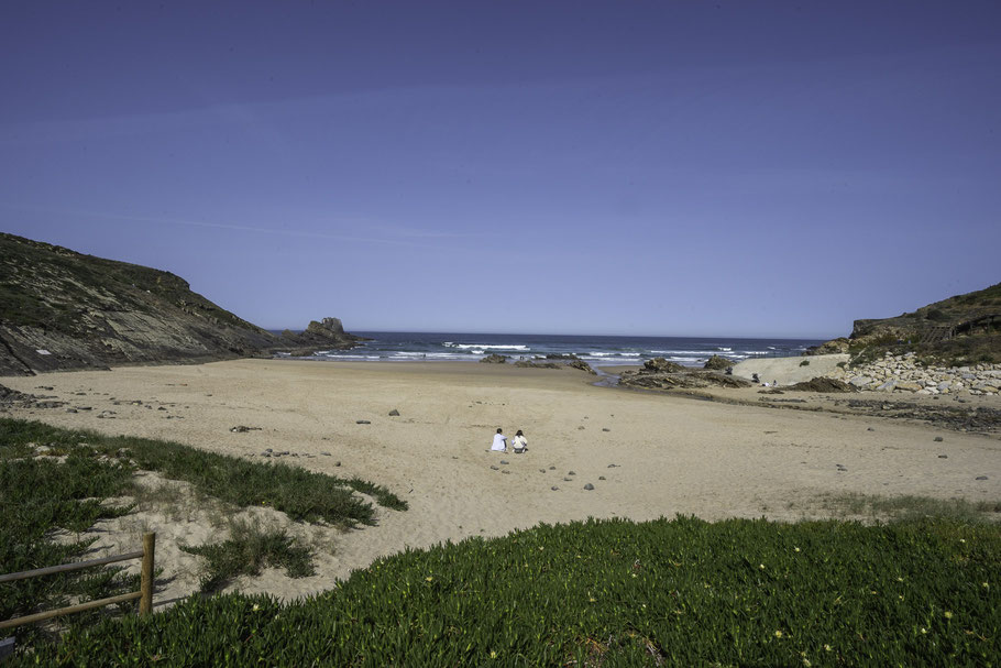 Bild: Praia do Carvalhal in der Nähe von Zambujeira do Mar in Portugal 