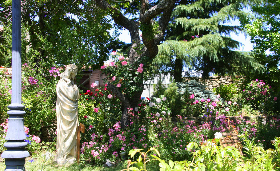 Bild: Jardin de l´Abbaye de Valsaintes, Simiane-la-Rotonde