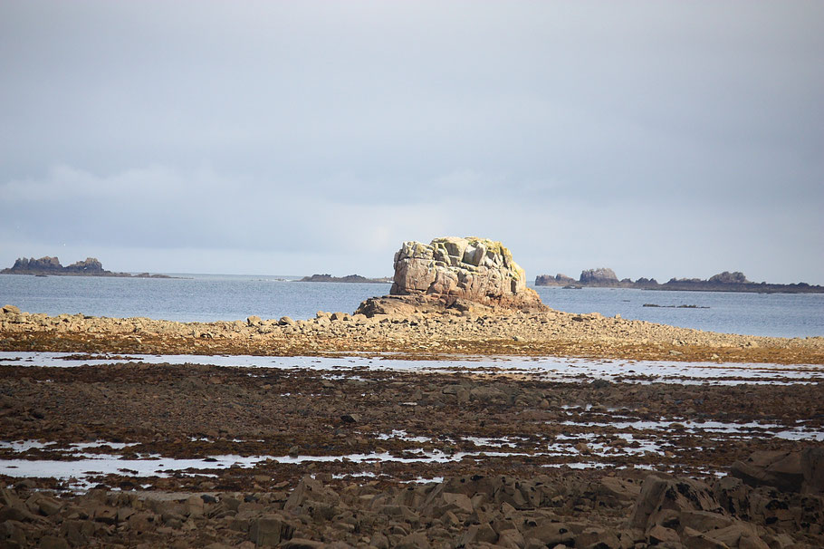 Bild: Wanderung auf dem Sillon de Talbert, Bretagne 