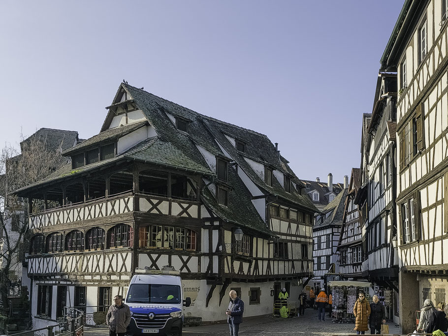 Bild: Fachwerkhaus am Place Benjamin-Zix in Strasbourg