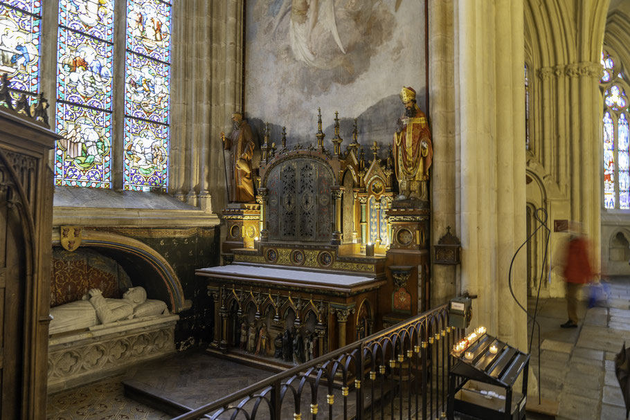 Bild: die Chapelle Saint-Corentin in der Chathedrale Saint-Corentin in Quimper