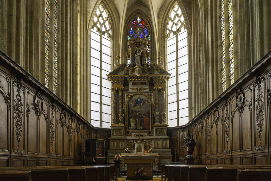 Bild: Marienkapelle in der Abteikirche La Tritinté de Fécamp