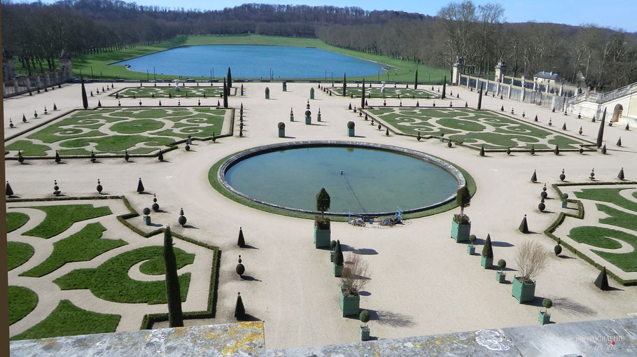 Bild: Château de Versailles mit Schlossgarten