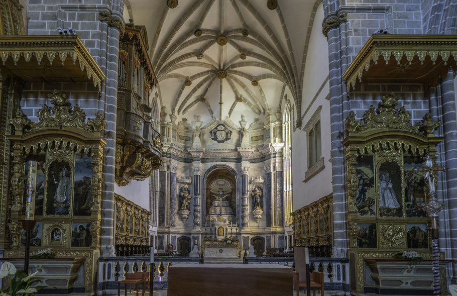 Bild: Der Chor der Igreja de São Francisco in Évora