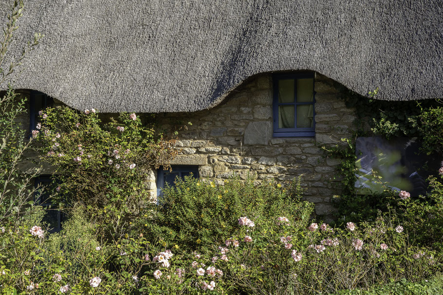 Bild: Village de Kerhinet in der Gemeinde St.-Lyphard im "Parc naturel régional de Brière" 