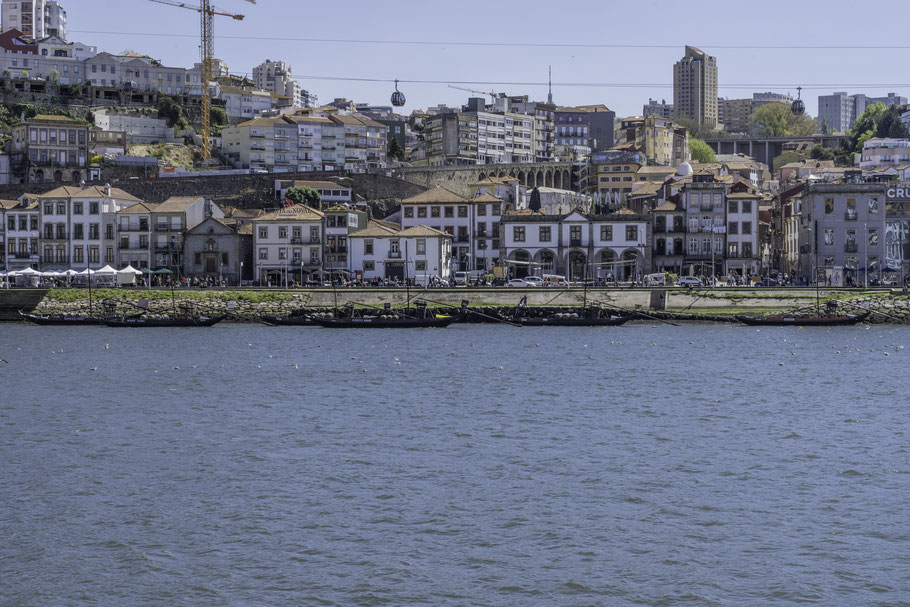 Bild: Barcos Rabelos in Porto