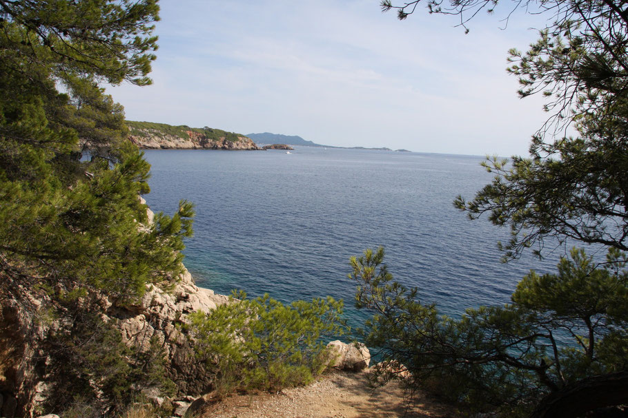 Bild: Küstenwanderung bei Bandol