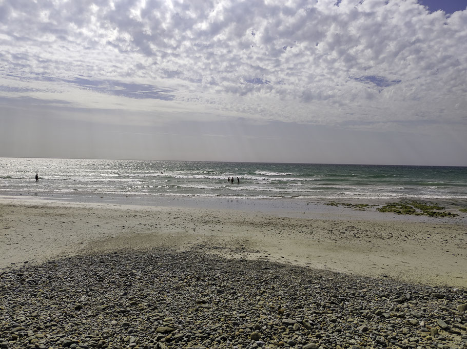 Bild: der Strand von Penhors 
