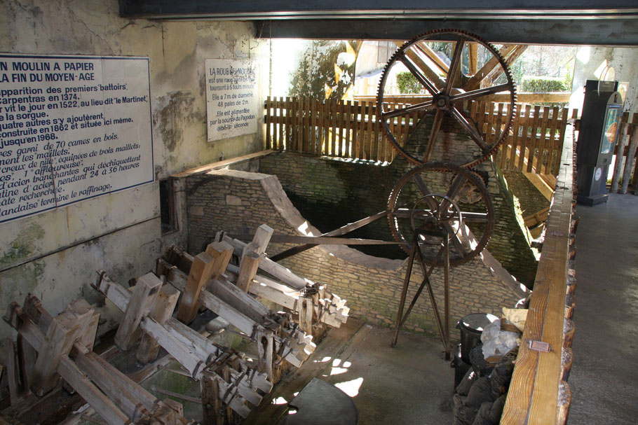 Bild: Papiermühle in Fontaine de Vaucluse