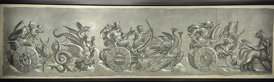 Bild: Die Streitwagen von Tobias Stimmer um 1571 im #MuseeDelOeuvreNotreDame in Strasbourg