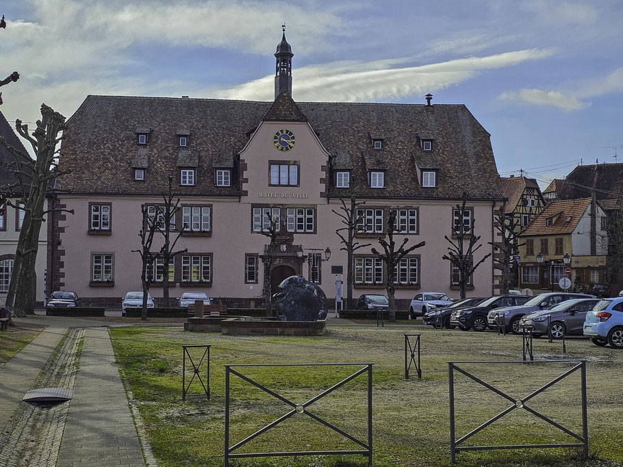 Bild: Hôtel de Ville - Rathaus in Bouxwiller im Elsass