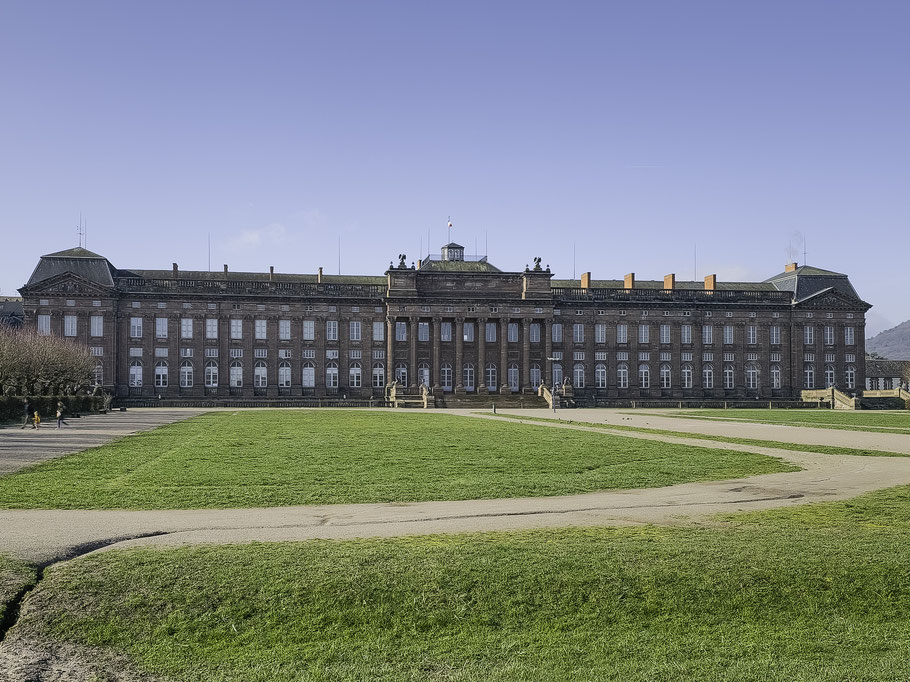 Bild: Château des Rohan in Saverne bzw. in Deutsch Zabern