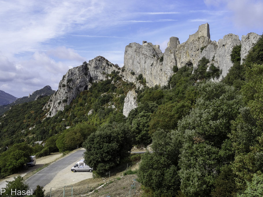 Bild: Château de Peyrepertuse - Katharerburg Peyrepertuse 