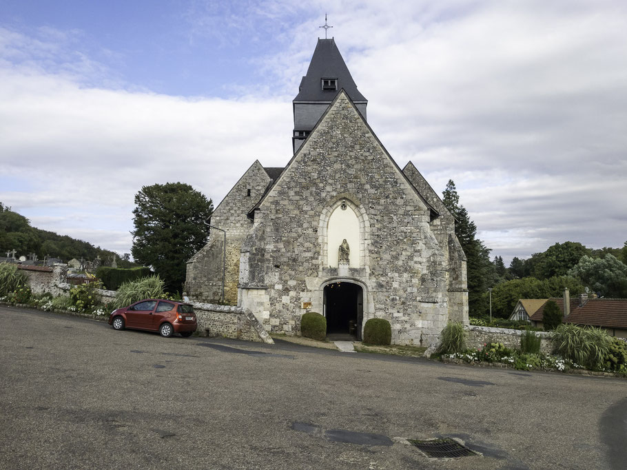 Bild: Église Saint-Denis in Lyons-la-Forêt in der Normandie