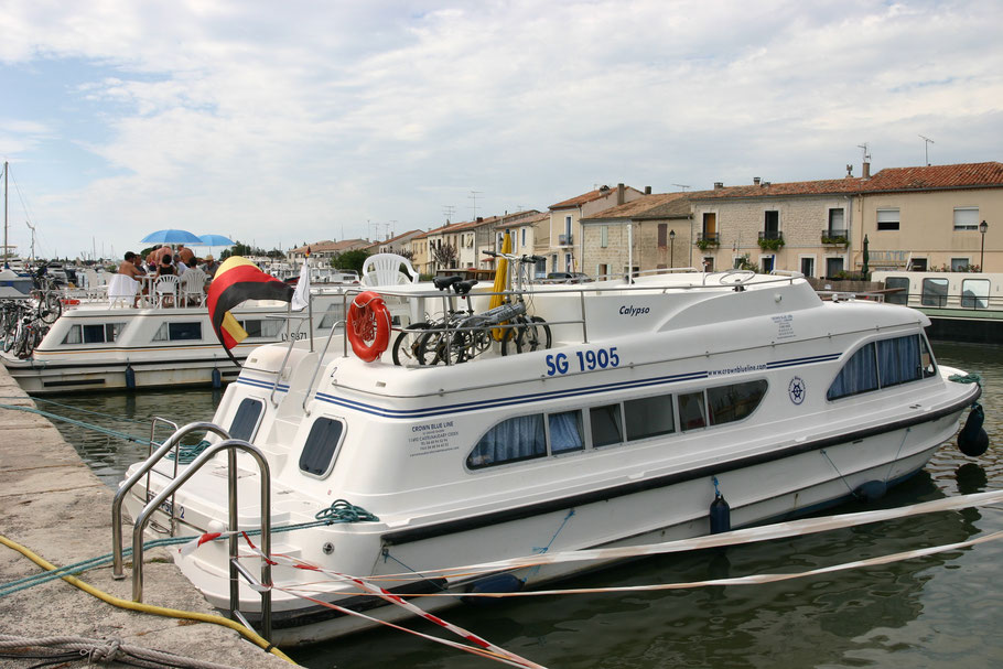 Bild: Hausboot-Tour auf dem Canal du Rhône a Sète und Étang de Thau in den Canal du Midi