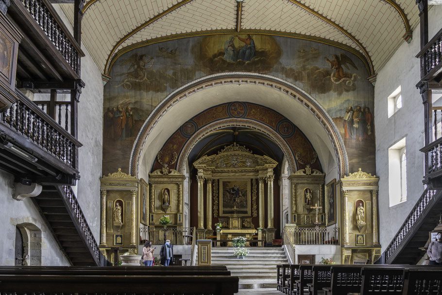 Bild: Église Saint Martin in Sare 