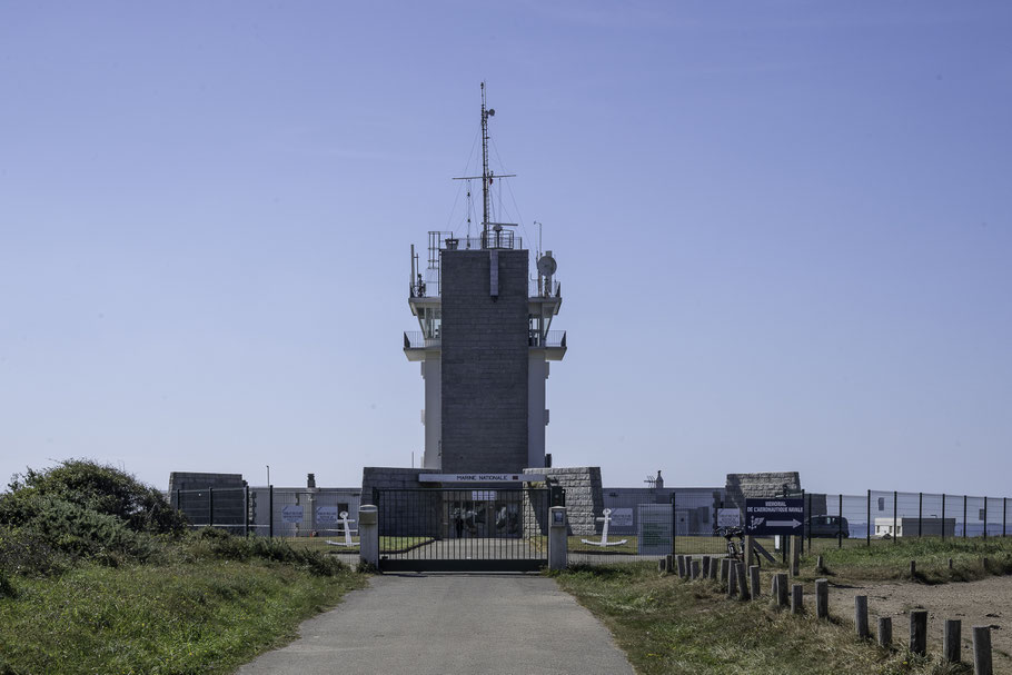 Bild: der Leuchturm "Sémaphore du Cap de la Chèvre" auf der Halbinsel Crozon