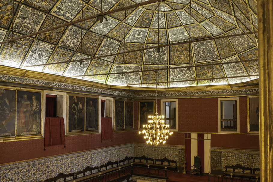 Bild: Sala dos Capelos in der Universität Coimbra