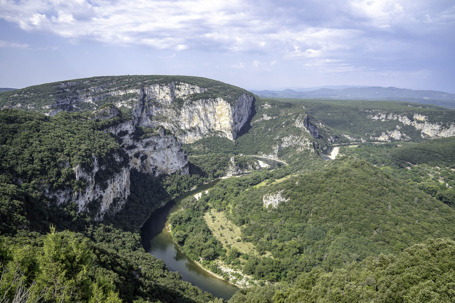 Bild: Am Belvédère du Serre de Toure an der Ardèche