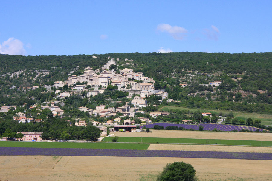 Bild: Blick auf Simiane-la-Rotonde