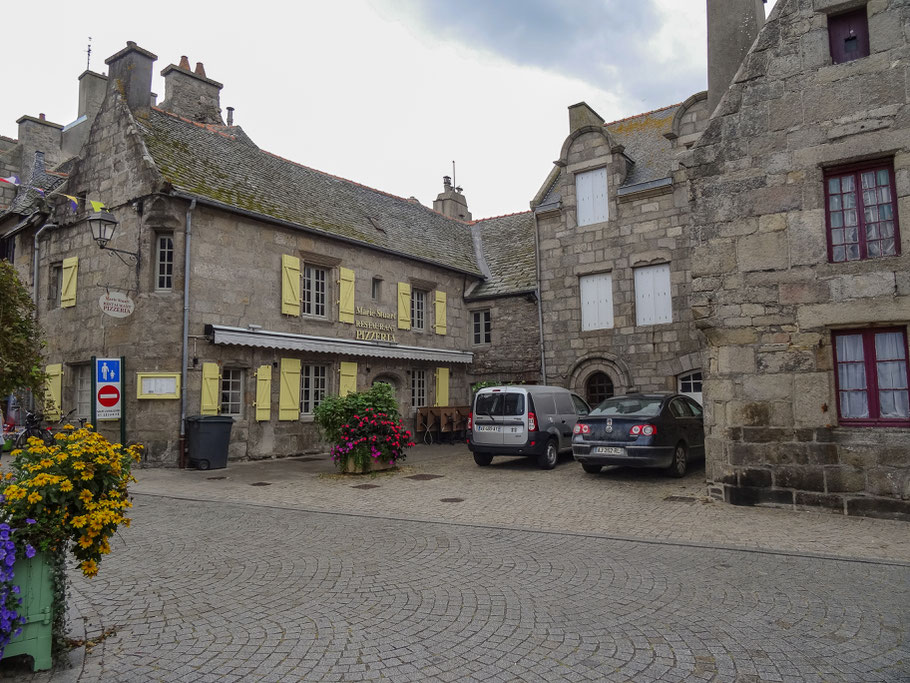 Bild: Stadthäuser in Roscoff