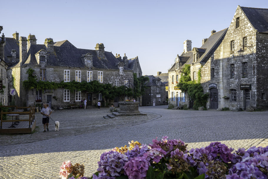 Bild: Locronan in der Bretagne 