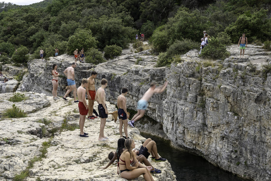 Bild: Cascades de Sautadet bei La Roque-sur-Cèze 