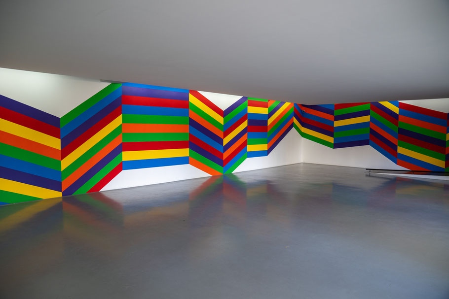  Bild: Collection Lambert in Avignon, hier Werk von Sol LeWitt