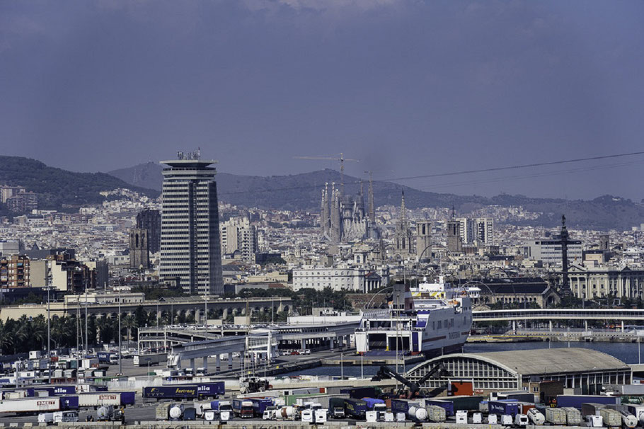 Bild: Hafen Barcelona 